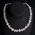 13MM Diamond Infinity Link Chain 14K Gold