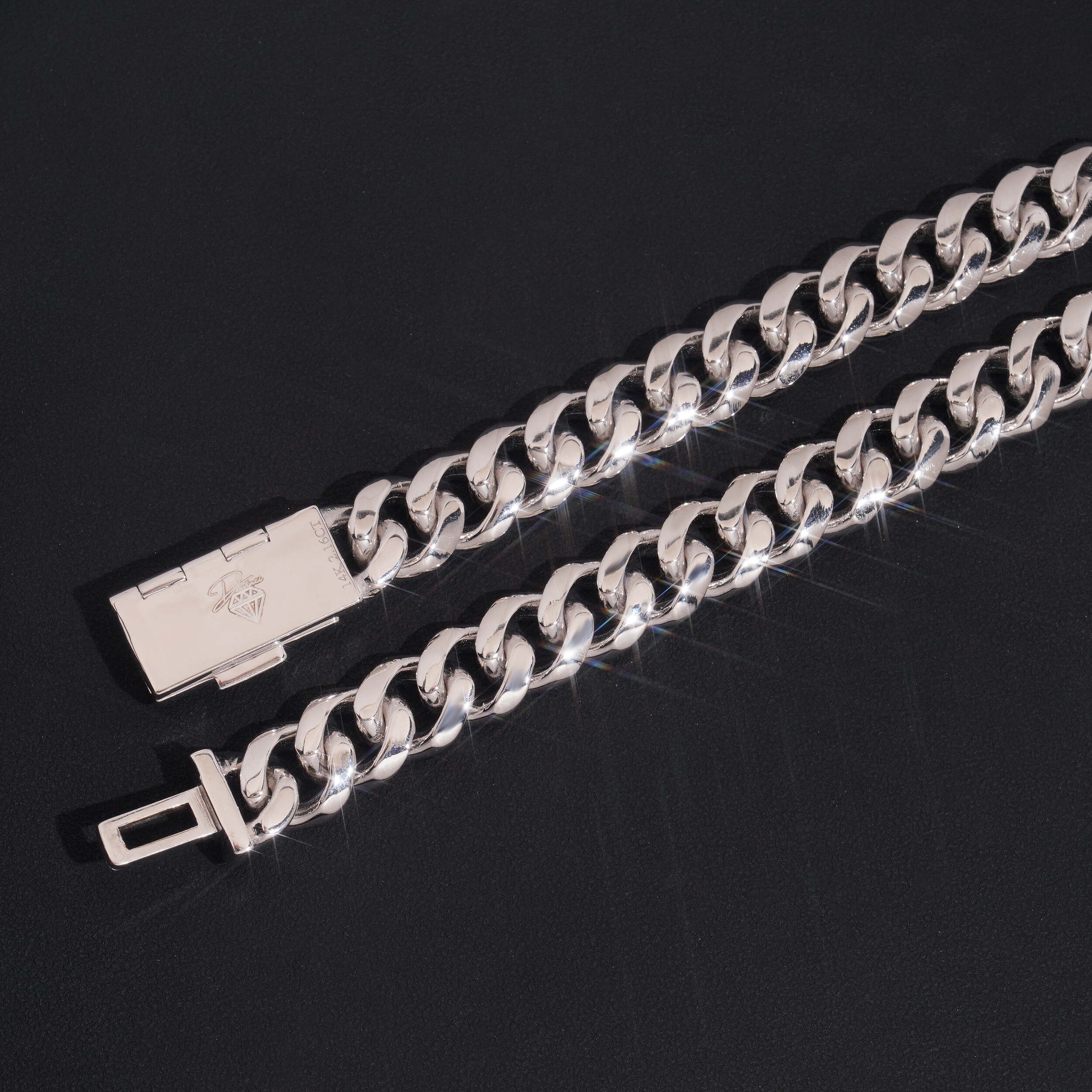 14MM Cuban Link Chain 14K Gold