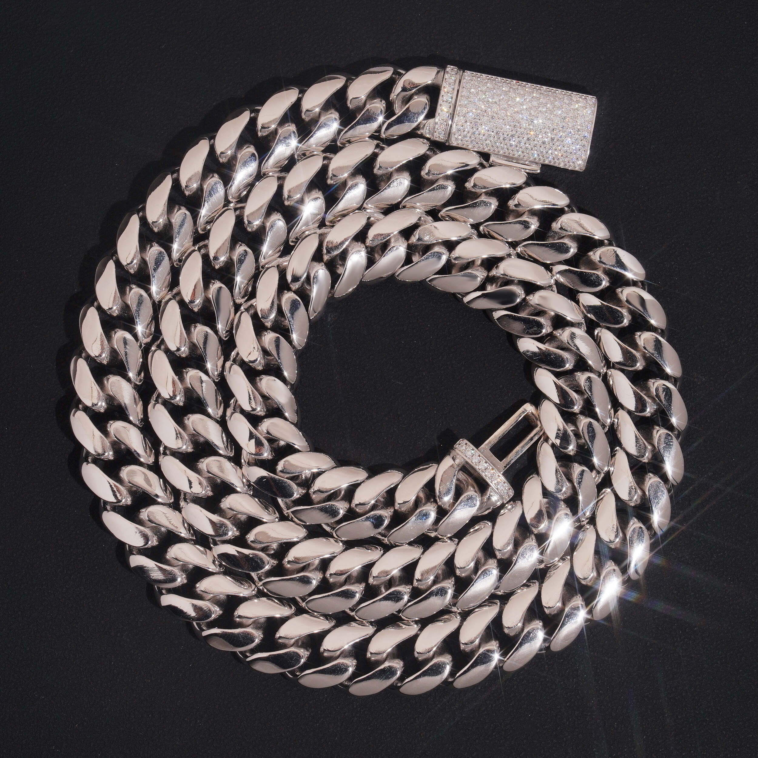 14MM Cuban Link Chain 14K Gold