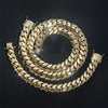 15MM Cuban Link Chain 14K Yellow Gold