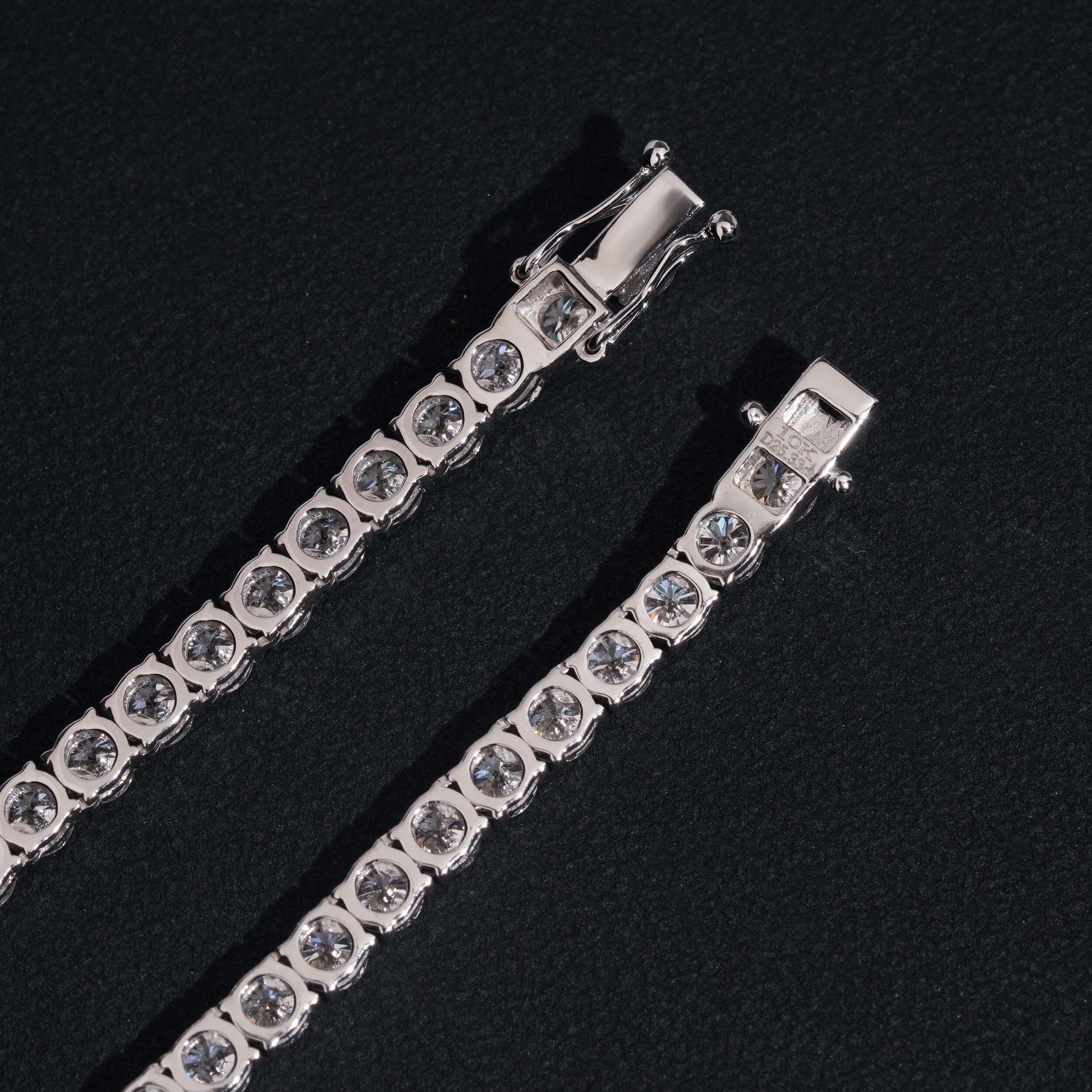 3.5MM Diamond Tennis Necklace 10K Gold