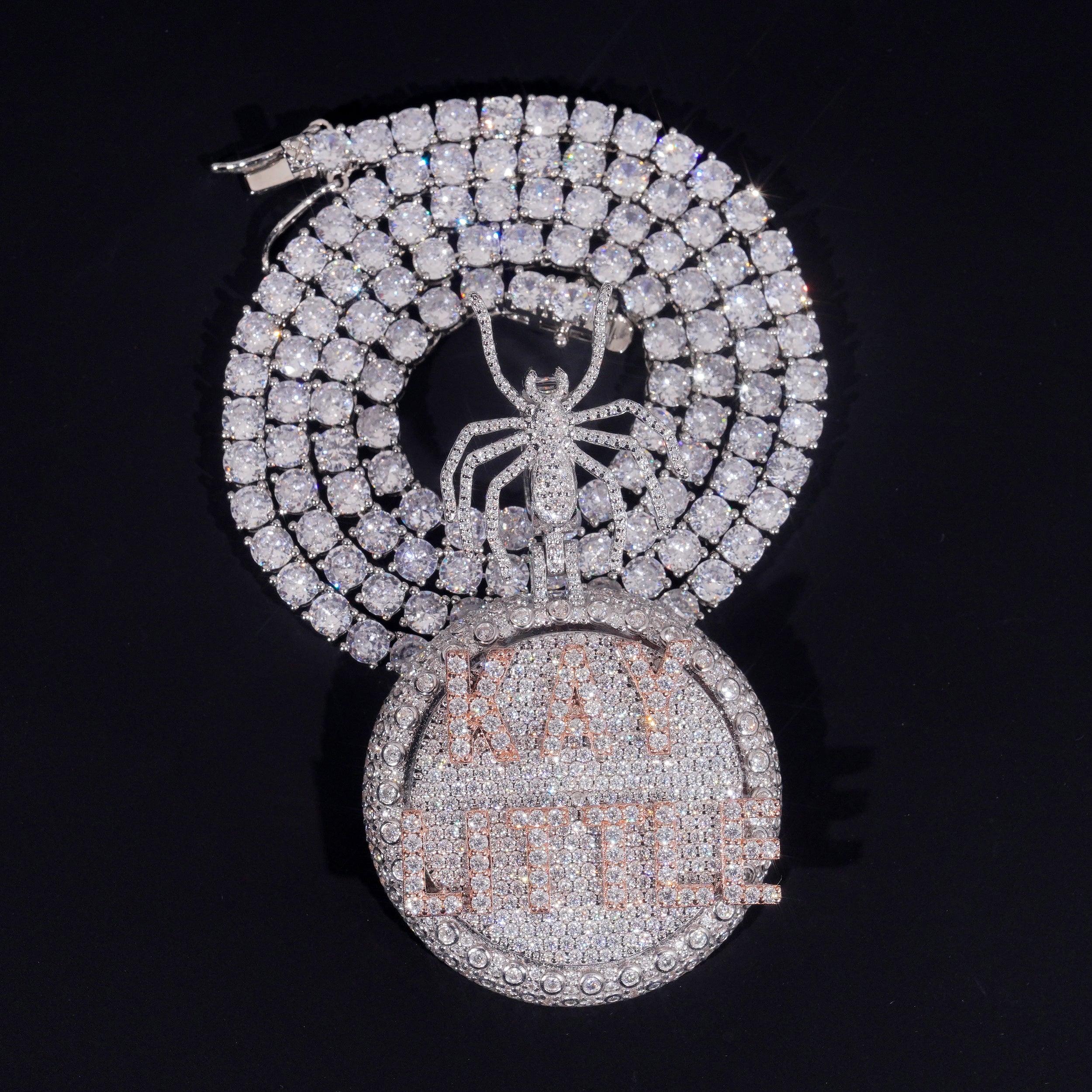 3.5MM Diamond Tennis Necklace 10K Gold