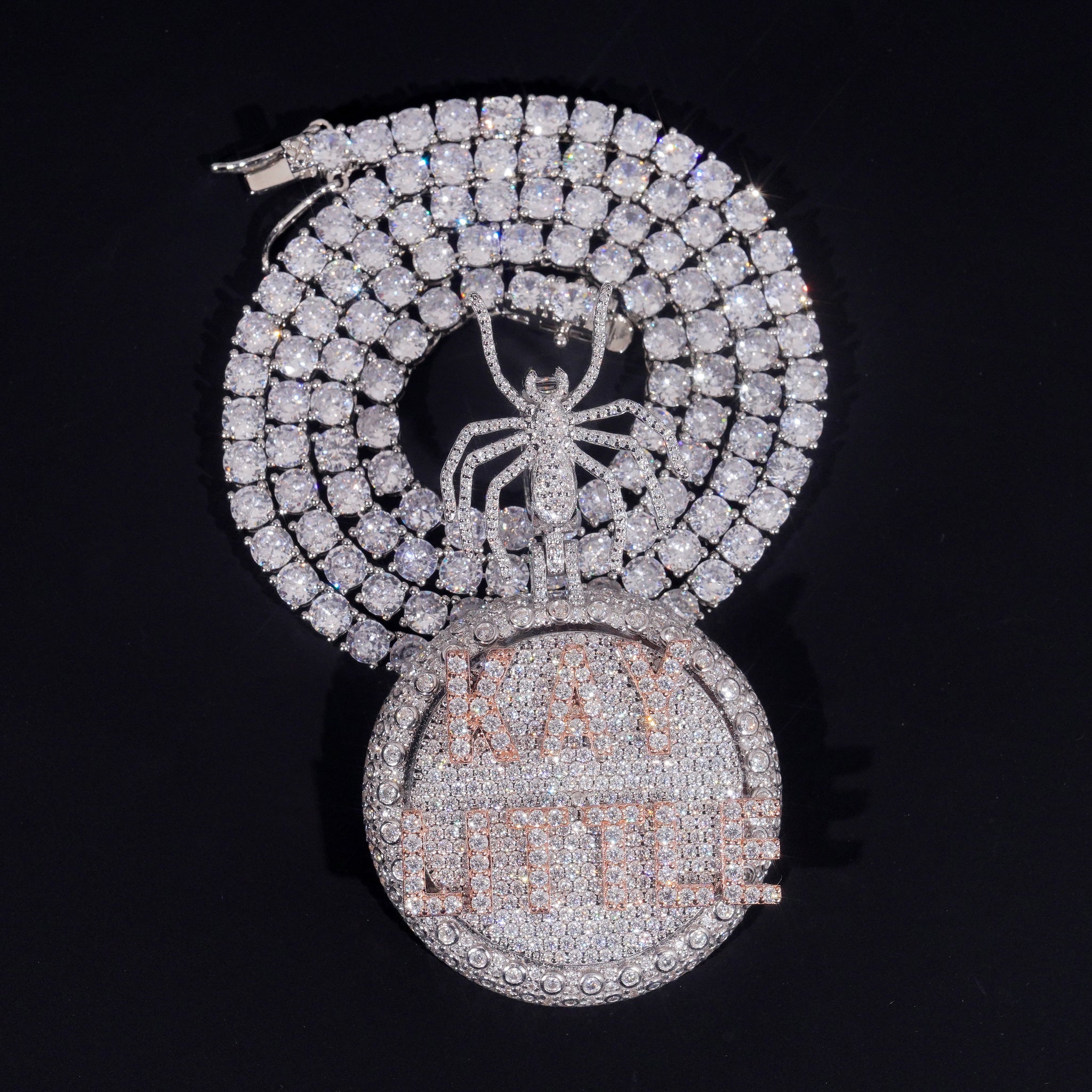 Moissanite Chain | Diamond Tennis Necklace | CustomHipHop