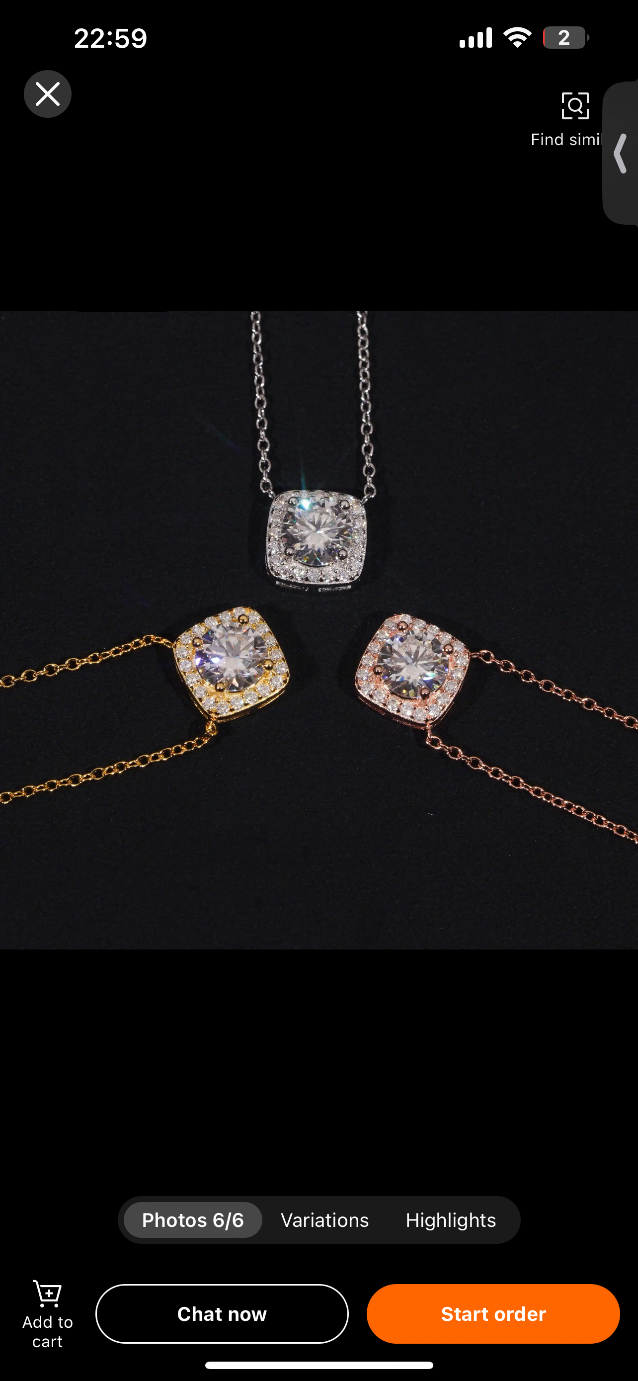 Halo Diamond Style VVS Moissanite Diamond Necklace For Women Silver 925