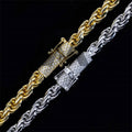6MM Diamond Cut Rope Chain 10K Gold