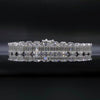 Sterling Silver Lab Grown Diamond Tennis Bracelet 9MM