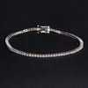 VVS Lab Diamond Tennis Bracelet Sterling Silver 925 2MM
