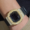DW5600 G Shock Iced Moissanite Diamond Watch