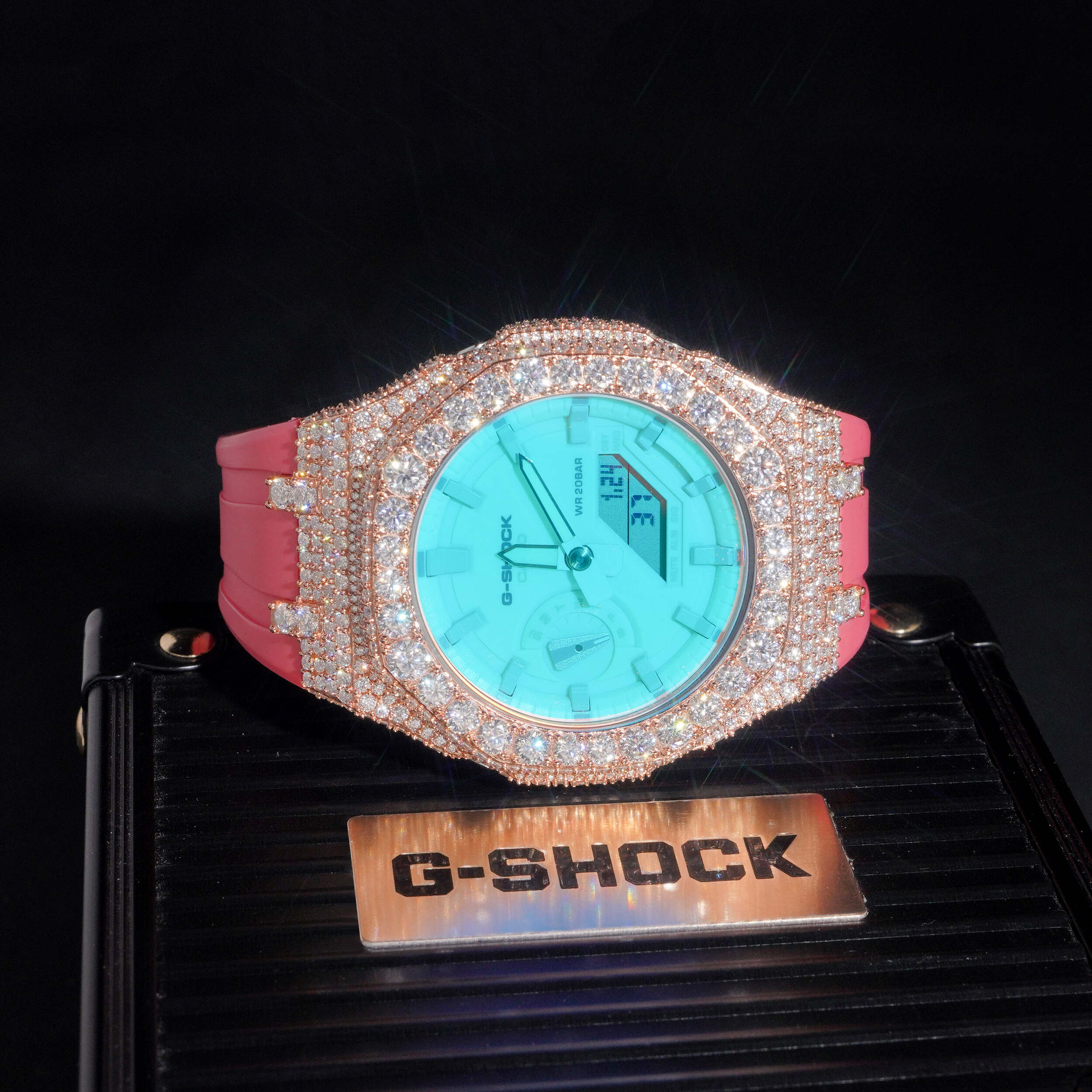 Buss Down Moissanite G Shock Watch GA2100