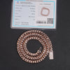925 Sterling Silver VVS Lab Diamond Clasp 8MM Cuban Necklace