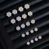VVS Lab Grown Diamond Cluster Stud Earrings For Unisex
