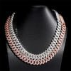 15mm Iced Out Moissanite Miami Cuban Link Chain 10K Gold