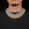 VVS CZ Miami Cuban Link Chain Necklace 18MM