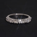 1CT Heart Cut Lab Grown Diamond Eternity Ring Band