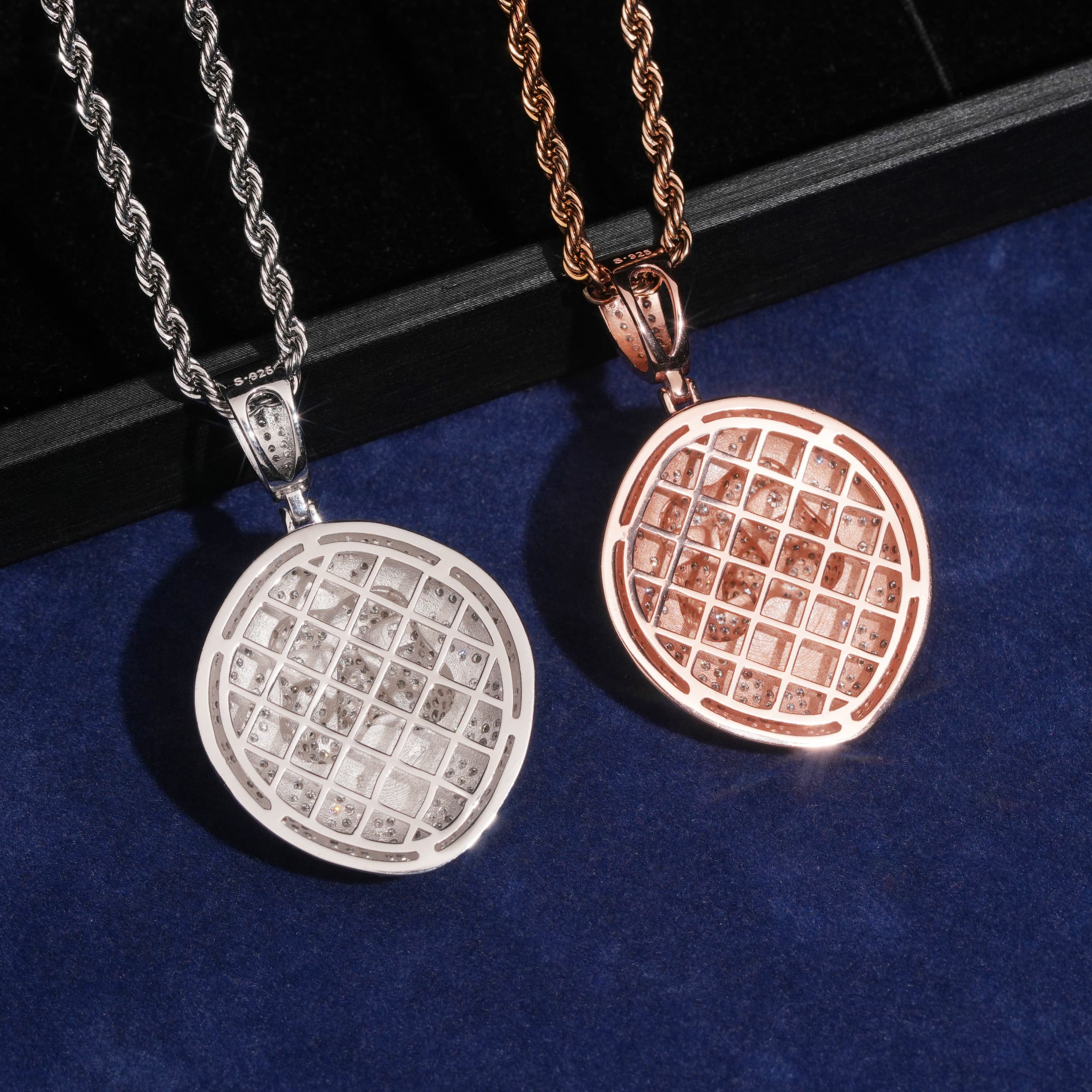 3D Iced Out Moissanite Diamond Animal Lion Pendant