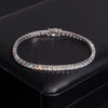 3MM Lab Diamond Tennis Bracelet 14K White Gold