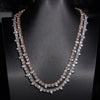 Moissanite Diamond Spike Tennis Chain 5MM 925 Sterling Silver