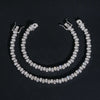 Pear Cut VVS Moissanite Tennis Bracelet 925 Silver