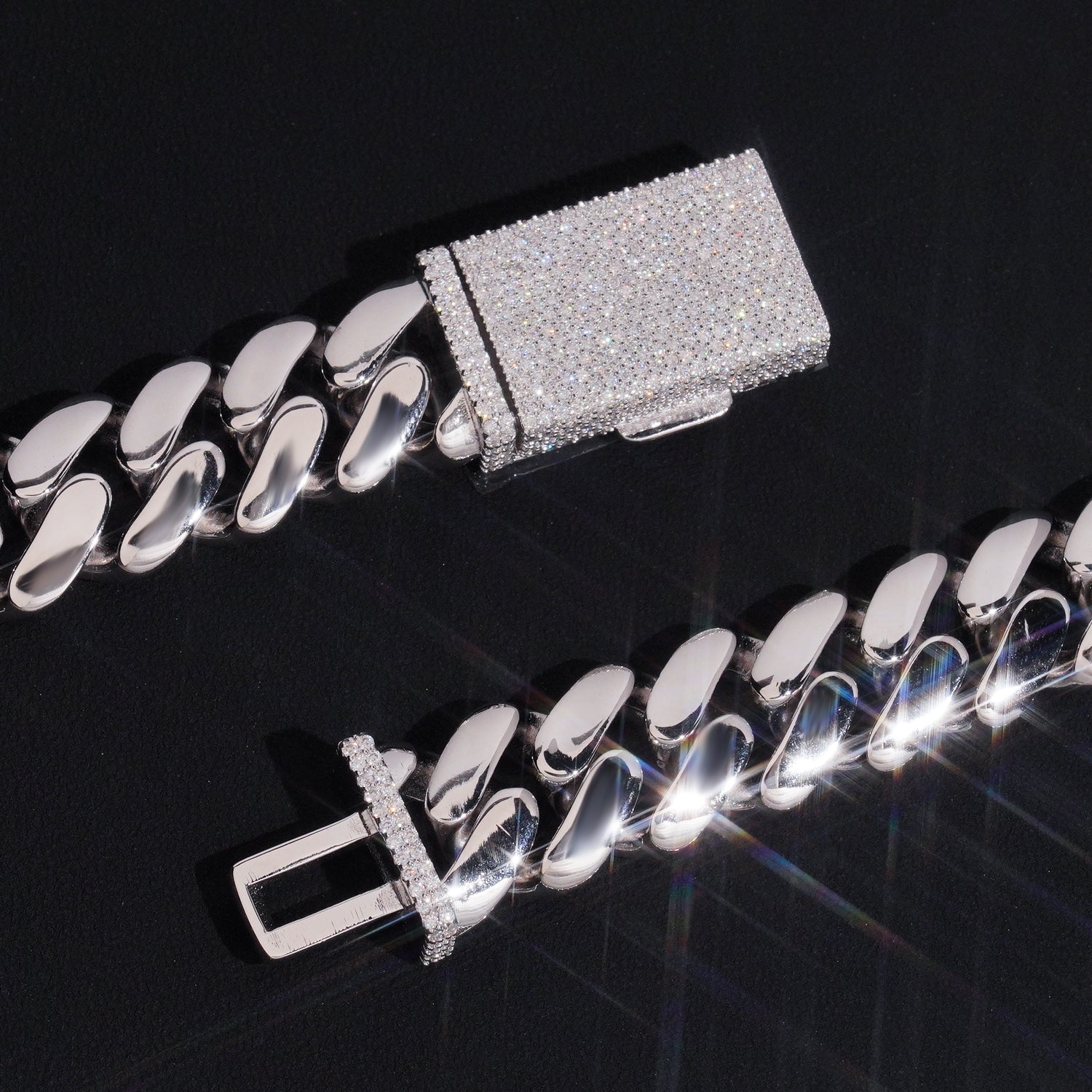 18MM Cuban Link Chain 14K Gold