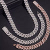 10MM Single Row Iced Out Unisex Moissanite Cuban Bracelet