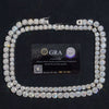 8MM 10MM Big Stone Luxury Moissanite Tennis Chain Necklace