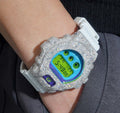 DW6900 G Shock Iced Out Buss Down Moissanite Watch Mosaic Setting