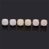 GRA Certificated Moissanite Stud Earrings For Men Hip Hop Jewelry