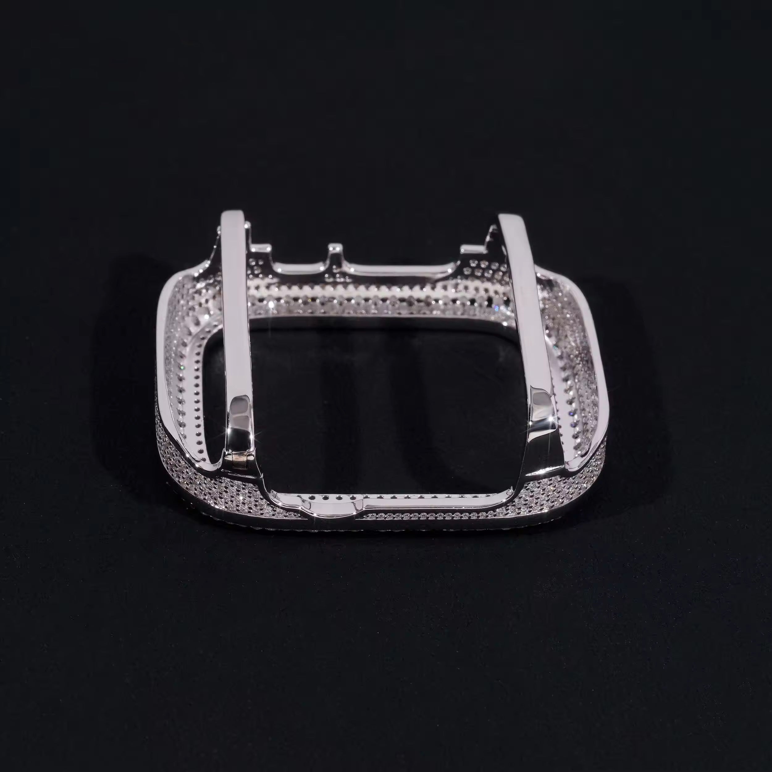 Apple Moissanite Watch Cases 14K Gold