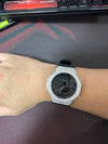 Custom G Shock GA2100 Diamond Watches Case 14K Gold