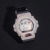 Custom G Shock Iced Out DW6900 Moissanite Watches Case 14K Gold