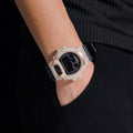 Custom Name G Shock DW6900 Moissanite Watches Case 14K Gold