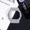 G Shock DW5600 Moissanite Watch Case 14K Gold
