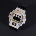 G Shock DW6900 Moissanite Watches Case 10K Gold