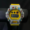 G Shock Iced Out DW6900 Moissanite Watch Case 10K Gold