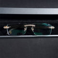 Moissanite Diamond Classic Sunglasses 10K Gold