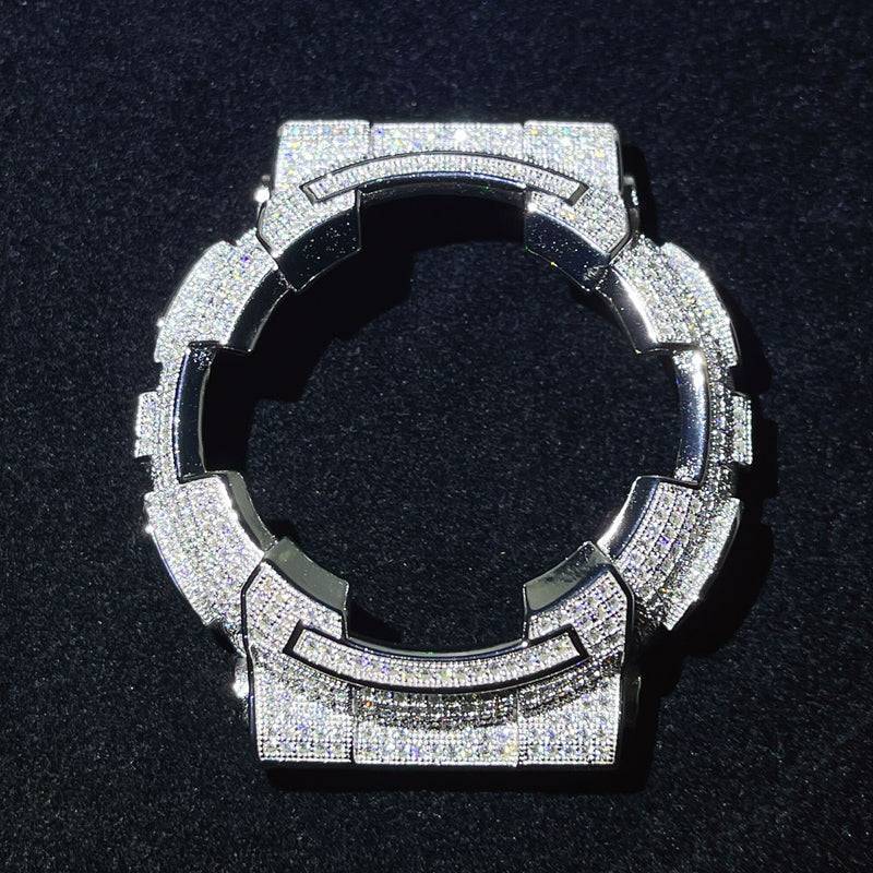 Custom G Shock GA100 Diamond Watches Case 14K Gold