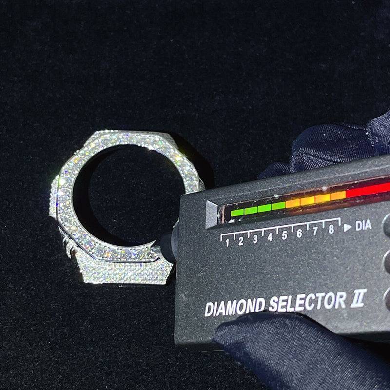 Custom G Shock GA2100 Diamond Watches Case 14K Gold