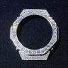 Custom G Shock GA2100 Diamond Watches Case 14K Gold