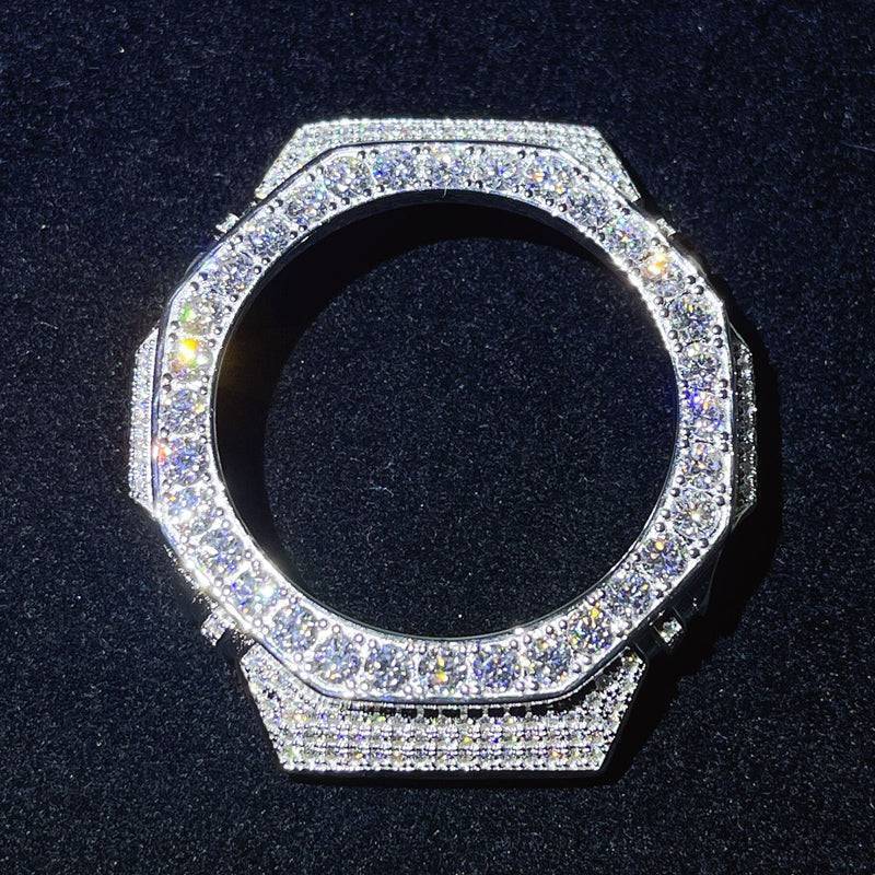 Custom G Shock GA2100 Diamond Watches Case 14K Gold