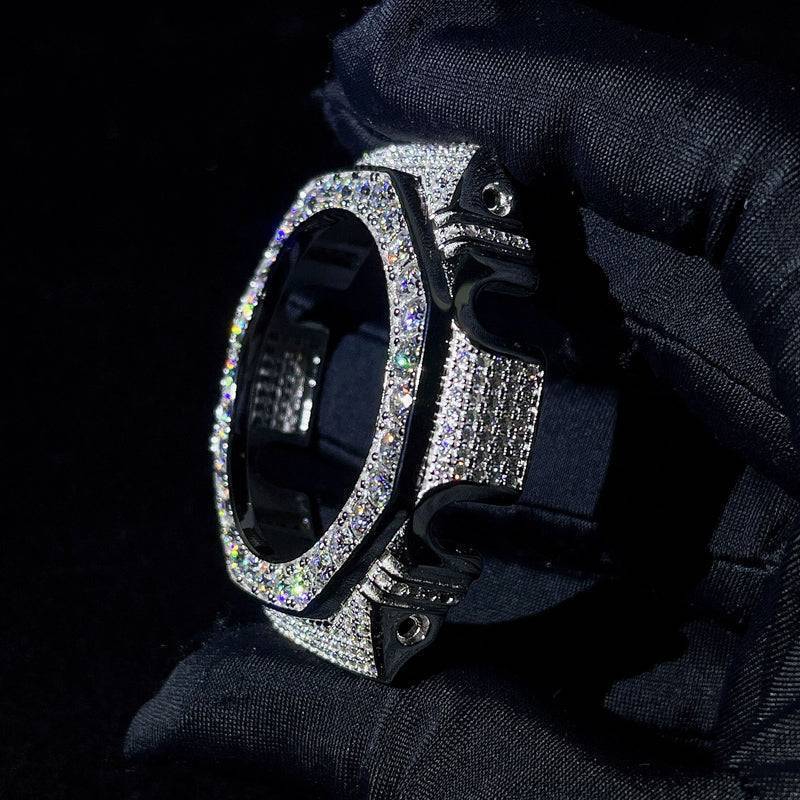 Custom G Shock GA2100 Diamond Watches Case 14K Gold