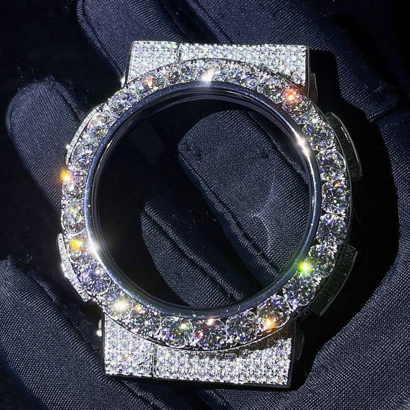G Shock GA100 Moissanite Watches Case 14K Gold