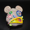 Custom Made 3Inch Tall Full Iced Moissanite Diamond Enamel Pendant