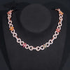 13MM Moissanite Infinity Link Chain 10K Gold