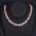 13MM Moissanite Infinity Link Chain 10K Gold