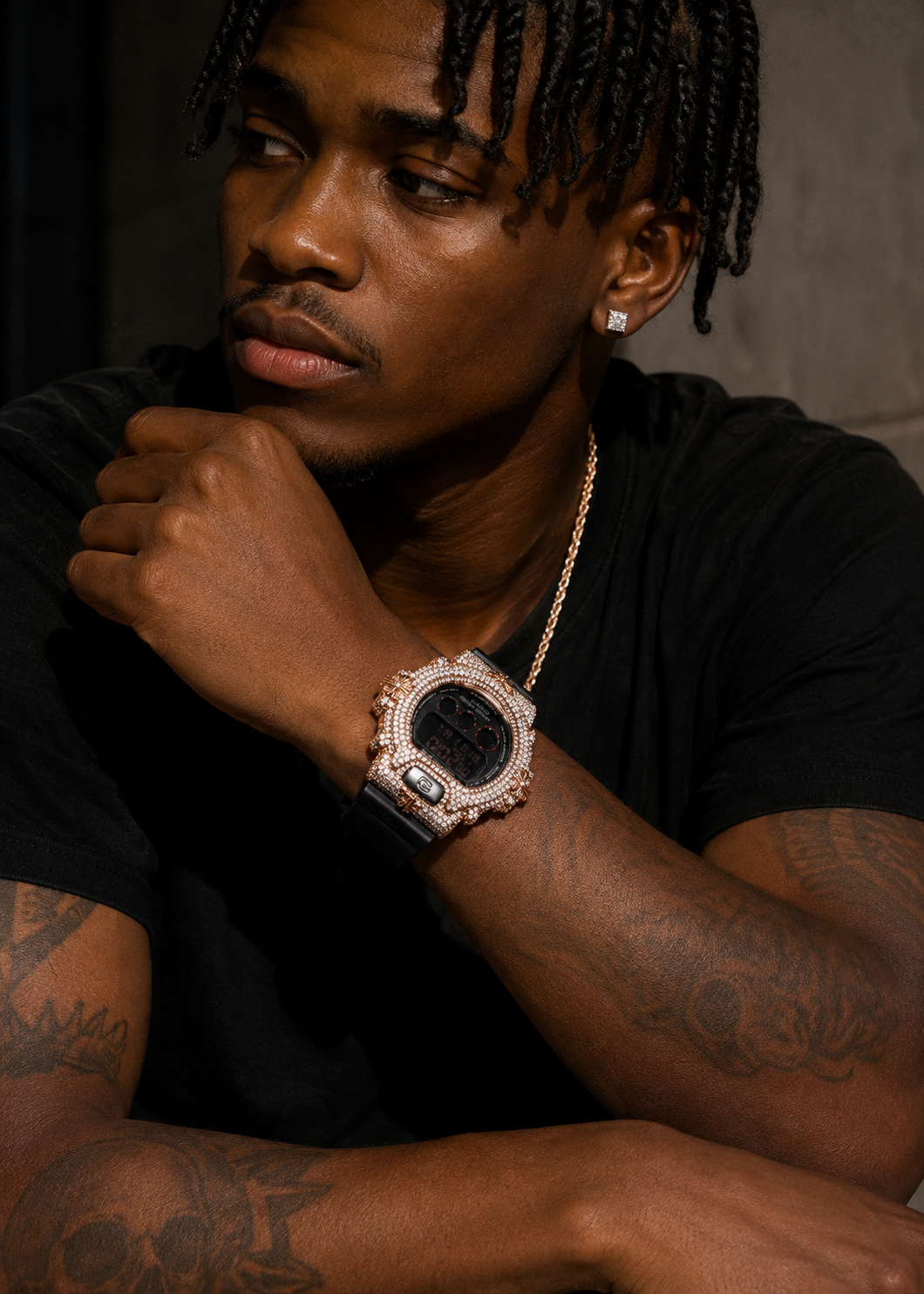 Iced Out Buss Down Moissanite Diamond DW6900
