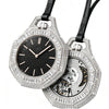 Custom Made Iced Out Moissanite Watch Cover Screw Style