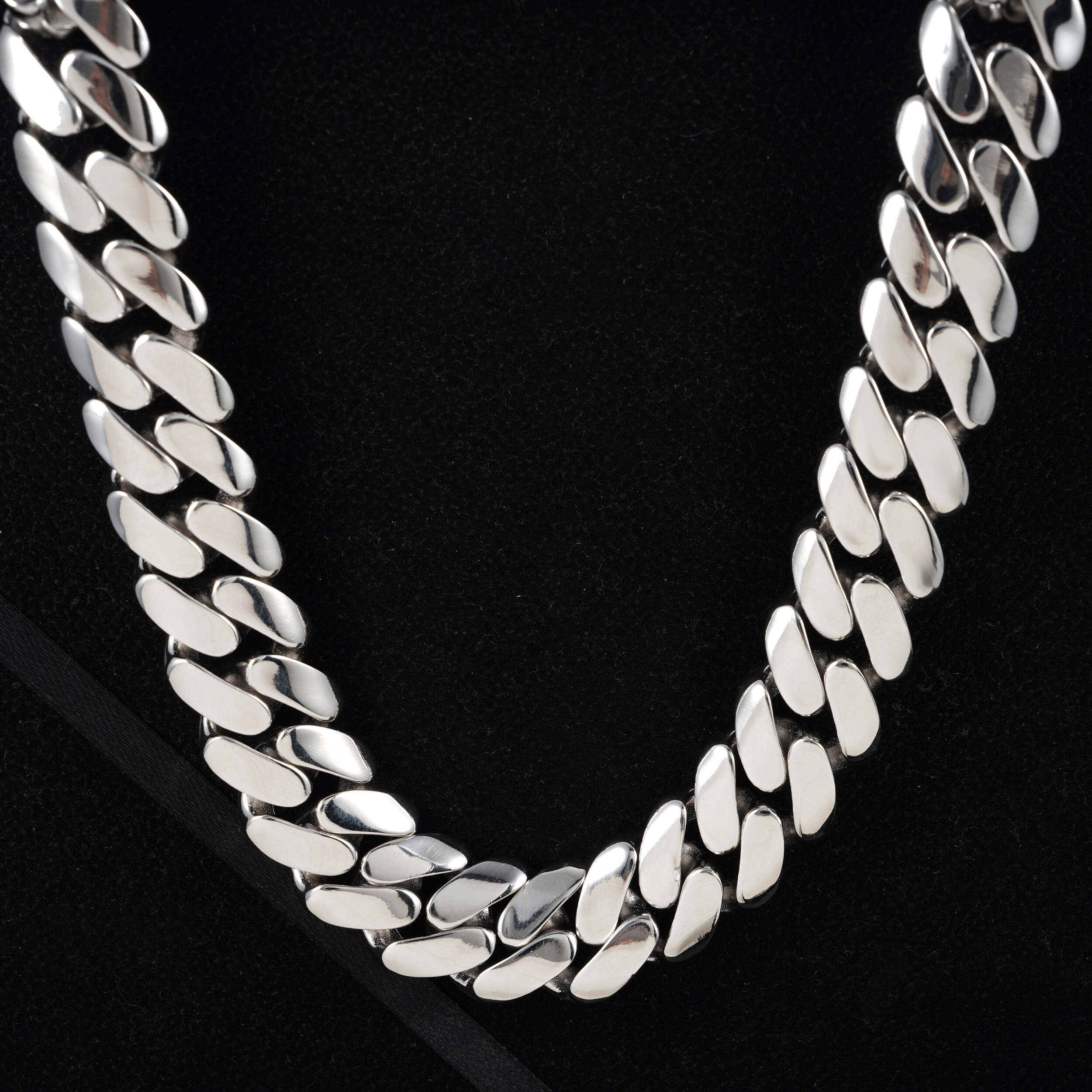 20MM Plain Cuban Link Chain 14K Gold