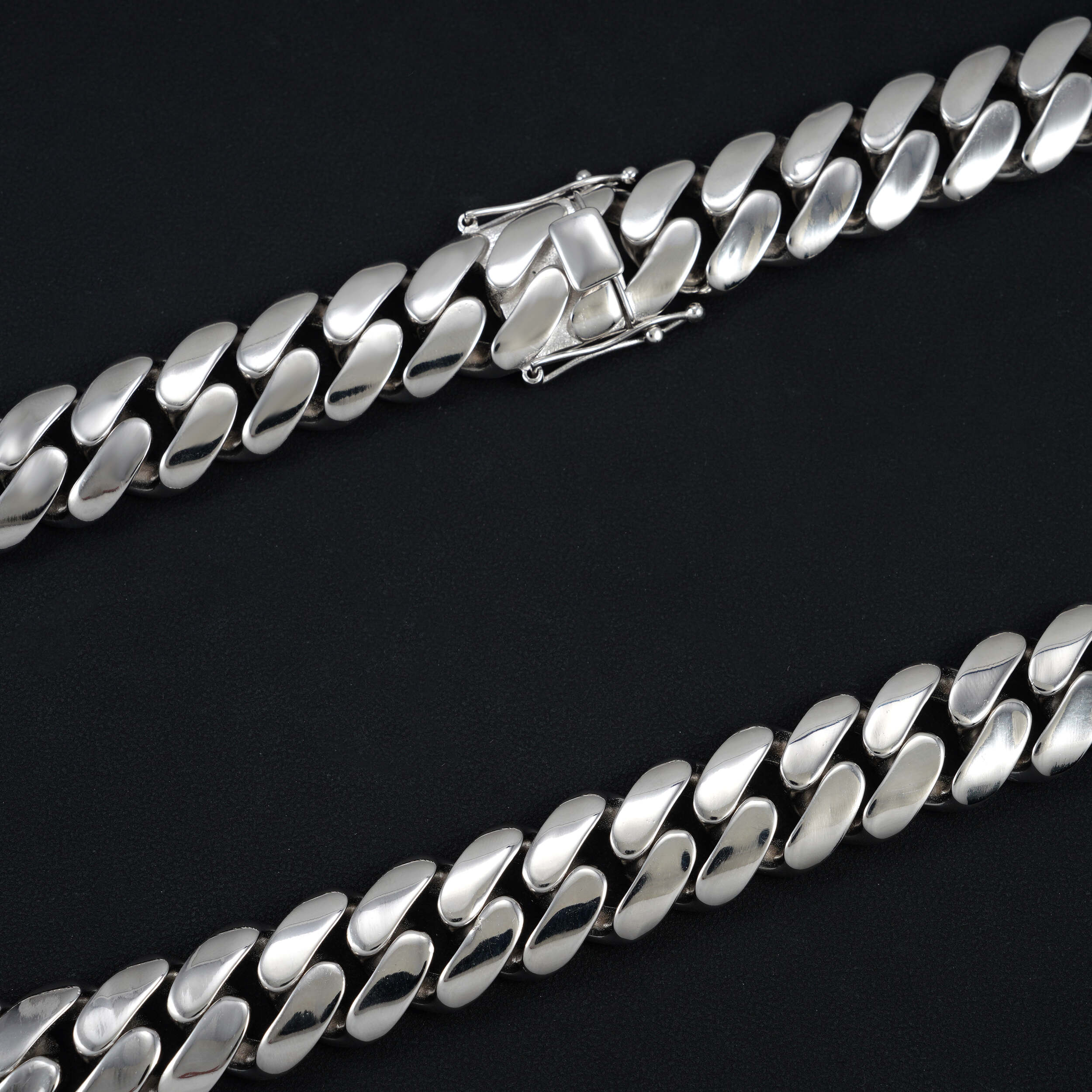 20MM Plain Cuban Link Chain 14K Gold