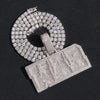 3MM Diamond Tennis Necklace 14K Gold
