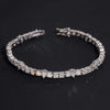 4MM Moissanite Diamond Tennis Bracelet Unisex